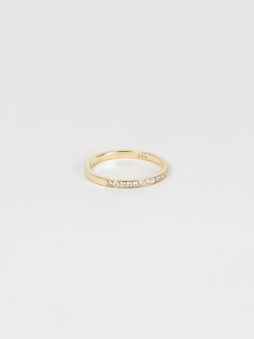 FINE PAVÉ DIAMOND RING