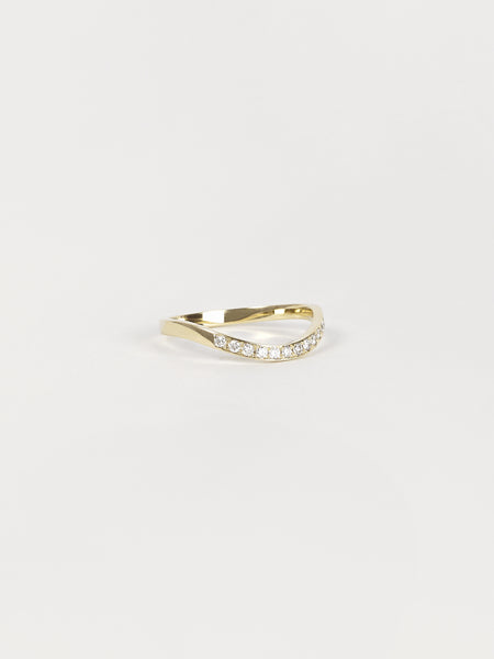 CURVE DIAMOND RING