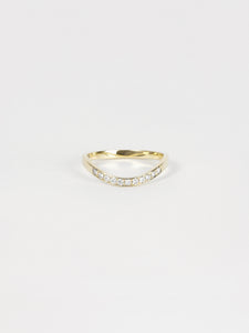 CURVE DIAMOND RING