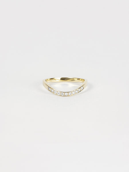 CURVE DIAMOND RING