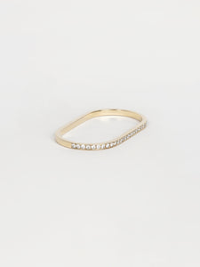 PAVÉ DIAMOND DOUBLE RING
